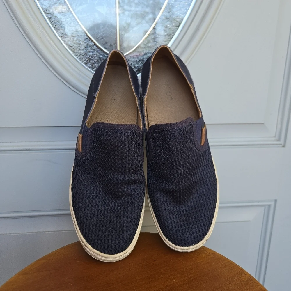 OluKai Women's Breathable Slip-On Shoes Navy